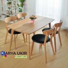 Meja makan kayu sungkai adalah sebuah meja makan murah yang terbuat dari bahan material sungkai yang sangat cocok bagi anda pecinta furniture minimalis