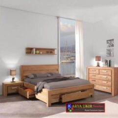 Kamar set Jati terbaru minimalis modern buatan kami ini adalah salah satu set furniture jati untuk kamar tidur unik terbaik sepanjang masa