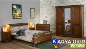 Set kamar minimalis Jati adalah sebuah jenis furniture untuk kamar dengan model minimalis modern dengan bahan material kayu jati pilihan
