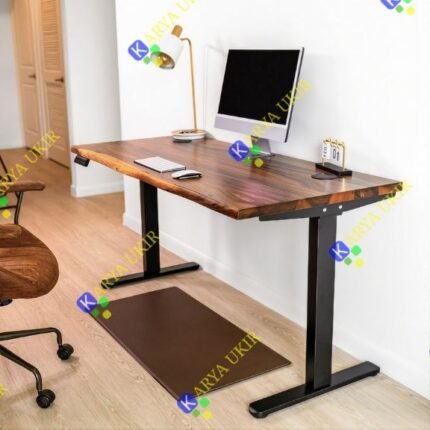 Gambar Meja kerja ruangan sempit sederhana yang cocok untuk meja kantor yang digunakan di dalam kontrakan maupun apartemen bahkan untuk rumah pribadi ukuran kecil
