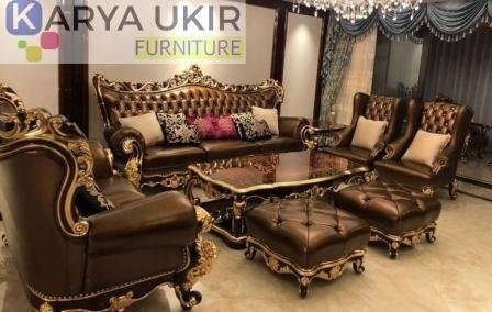 Jual kursi tamu Bandung dan menyediakan sofa minimalis sampai dengan kursi ukir Jepara kayu jati harga murah