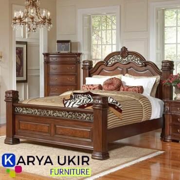 Ranjang ukir jati jepara atau tempat tidur mewah italy ini terbuat dari bahan material kayu jati pilihan berkualitas tinggi juga bergaransi