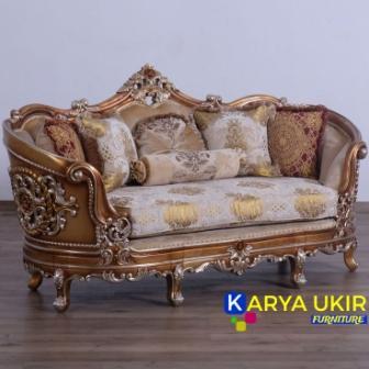 Sofa Surabaya ukiran mewah model terbaru ukuran dudukan 3211