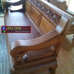 kursi teras klasik Jati dan kursi depan rumah terbaik buatan pengrajin furniture Jepara