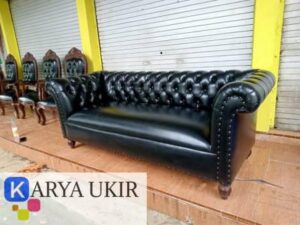 Sofa kulit asli terbaru
