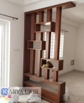 Penyekat ruang tamu minimalis modern Elegan - Karya Ukir Furniture