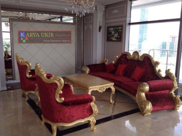 Model Gambar Sofa mewah berkelas kayu jati buatan kami ini adalah salah satu jenis sofa ruang tamu mewah