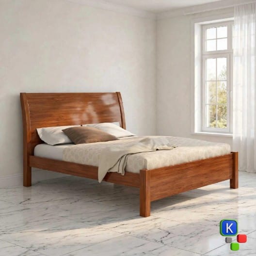 Tempat tidur kayu jati minimalis Elegan Termurah