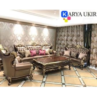 Kursi sofa mewah dengan model modern terbaik atau yang biasa disebut dengan kursi tamu Jati jepara terbaru