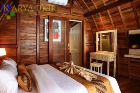 Rumah Lumbung Kayu Jati Klasik Unik - Gambar 2