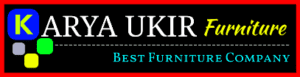 Logo Brand Karya Ukir Furniture New Desain
