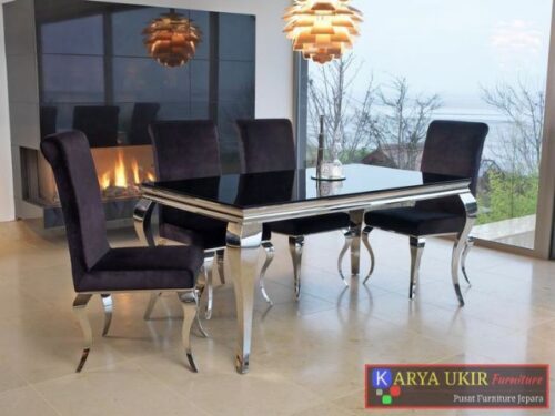 Pilihan Furniture stainless modern atau yang biasa disebut dengan model mebel dengan bahan besi nirkarat desain terbaru