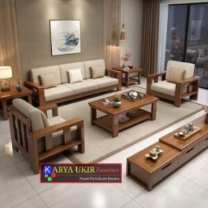 Kursi minimalis modern kayu jati dan merupakan beberapa pilihan produk furniture ruangan tamu yang lagi viral dalam dunia desain interior Terbaik