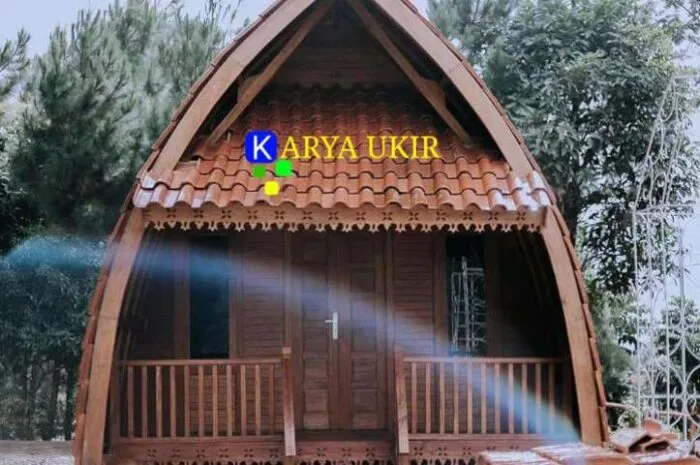 Rumah Lumbung Kayu Jati Klasik Unik - Gambar 4