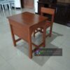 Jual Meja Sekolah Kayu Jati Minimalis Modern Termurah