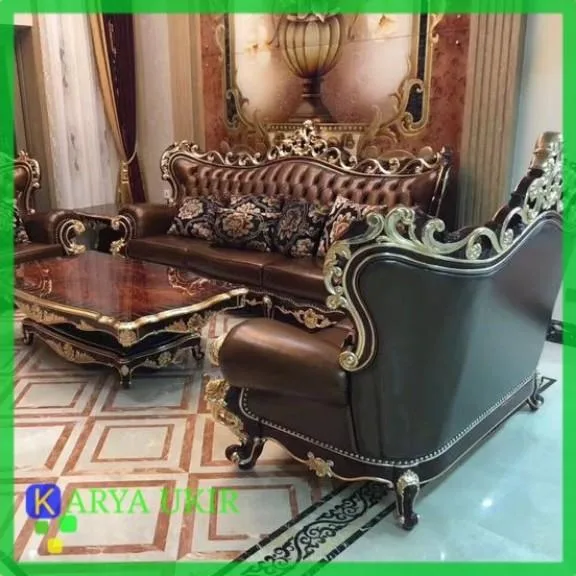 Sofa ruang tamu ukir mewah Pilihan Sofa ruang tamu ukir mewah dan pilihan jenis kursi tamu desain elegan dengan tambahan ukiran