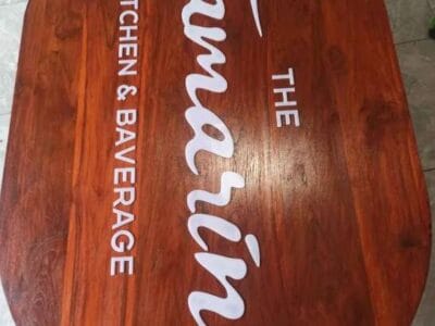 Papan Nama Cafe Dan restoran Unik dari kayu Kombinasi akrilik 4 Photo 1738598165689 1738598219454