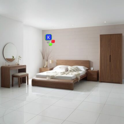 PT. FURNITURE UKIR KARYA 1 Ide Set Kamar Tidur Minimalis Modern Kayu Jati untuk Hunian Estetik