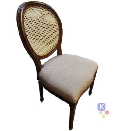 PT. FURNITURE UKIR KARYA 10 Gambar Kursi makan mewah restoran sandaran rotan terbaru