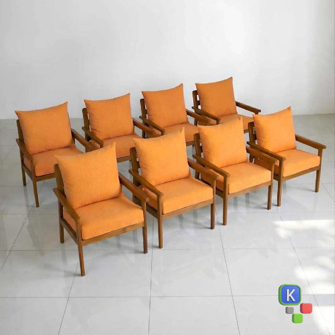 Kursi cafe mewah Amerikan style - Lounge chair 2 harga Kursi cafe mewah Amerikan style - Lounge chair