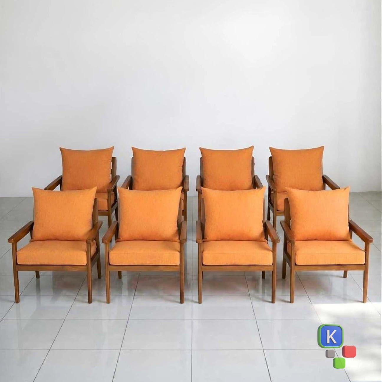 Kursi cafe mewah Amerikan style - Lounge chair 3 Kursi cafe mewah Amerikan style - Lounge chair - Gambar 3