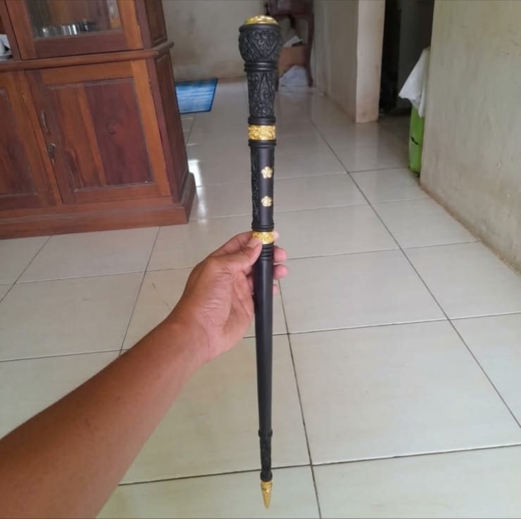 Tongkat Komando TNIPolri Ukiran Eksklusif Premium